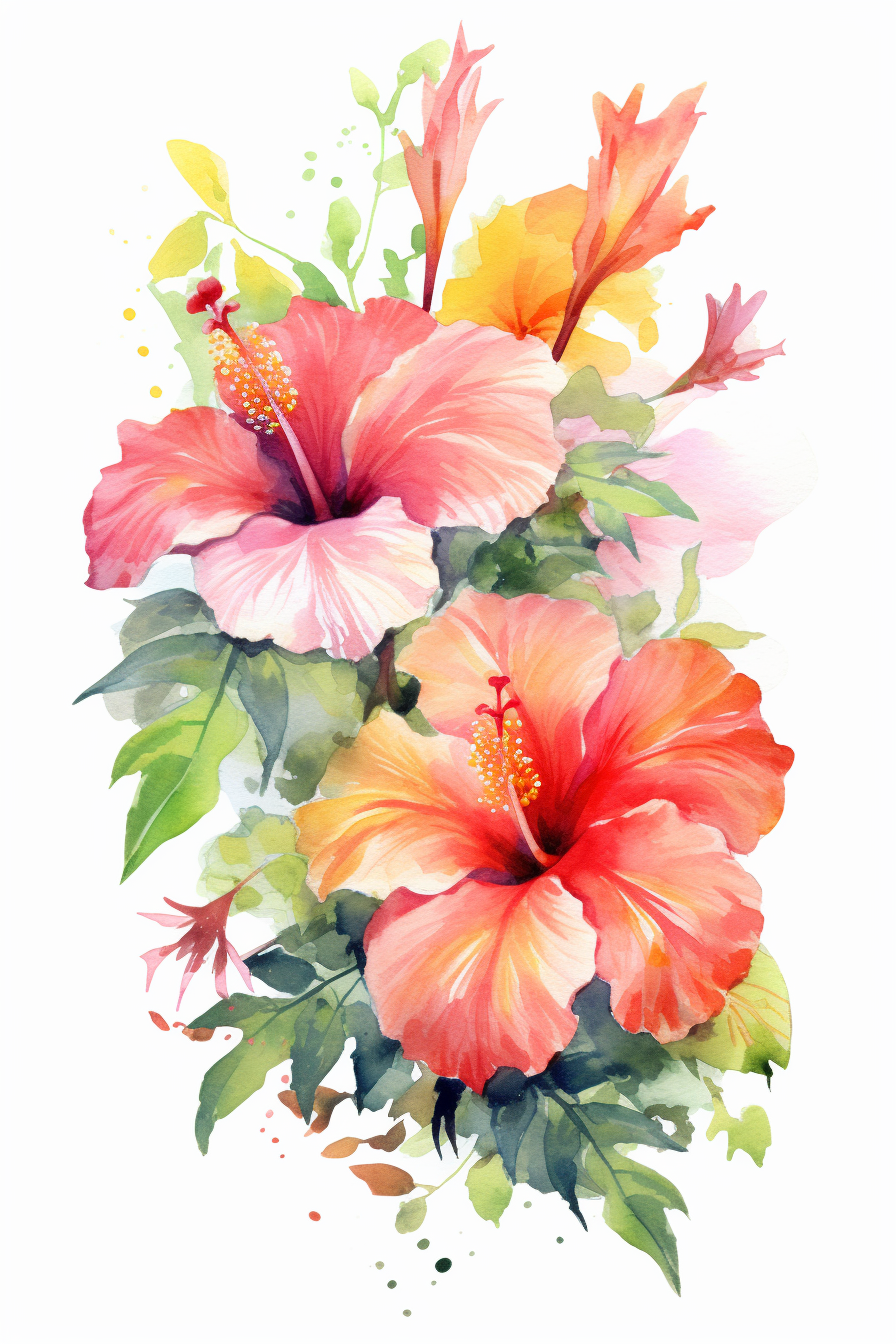 hawaiian cliparts