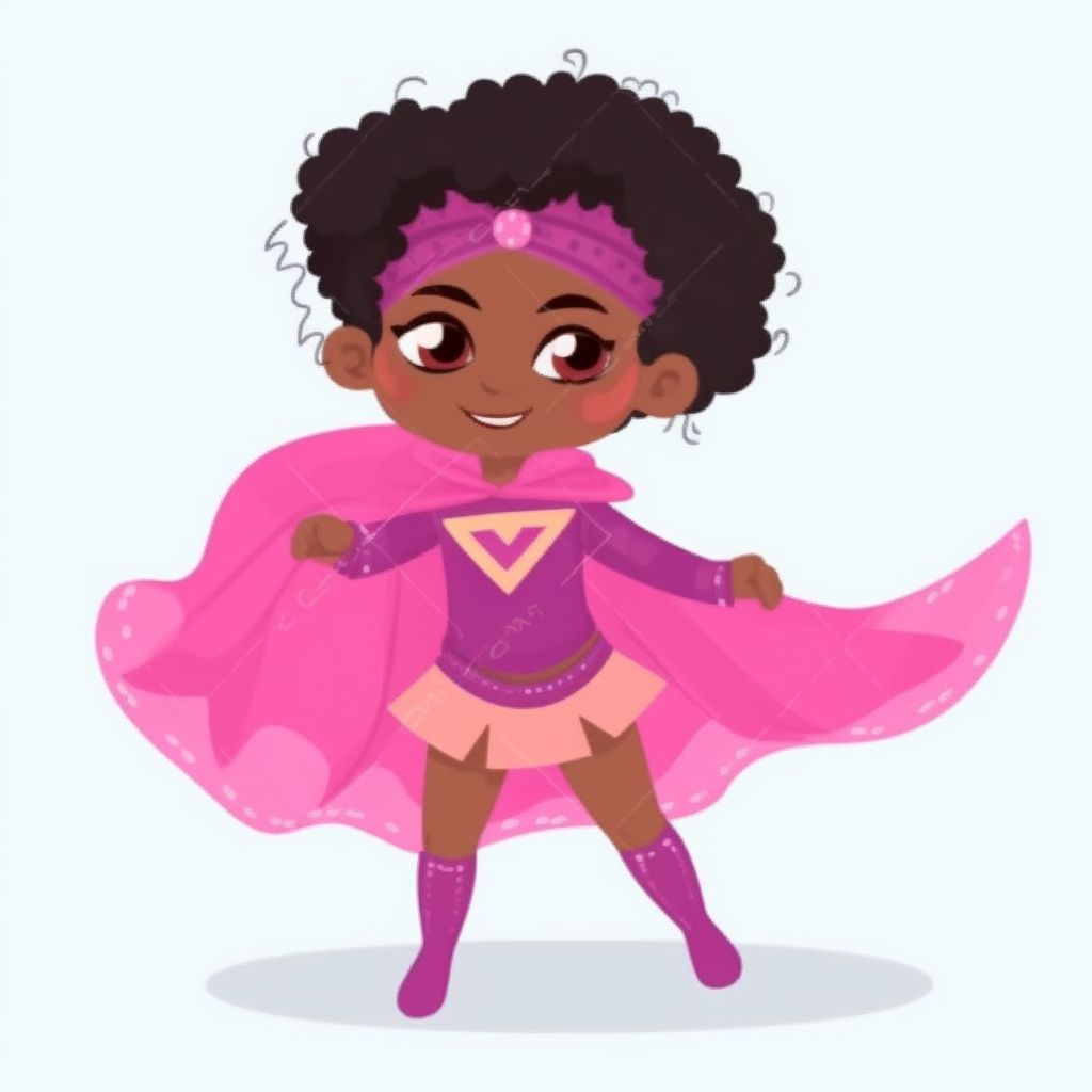 girl superhero clipart