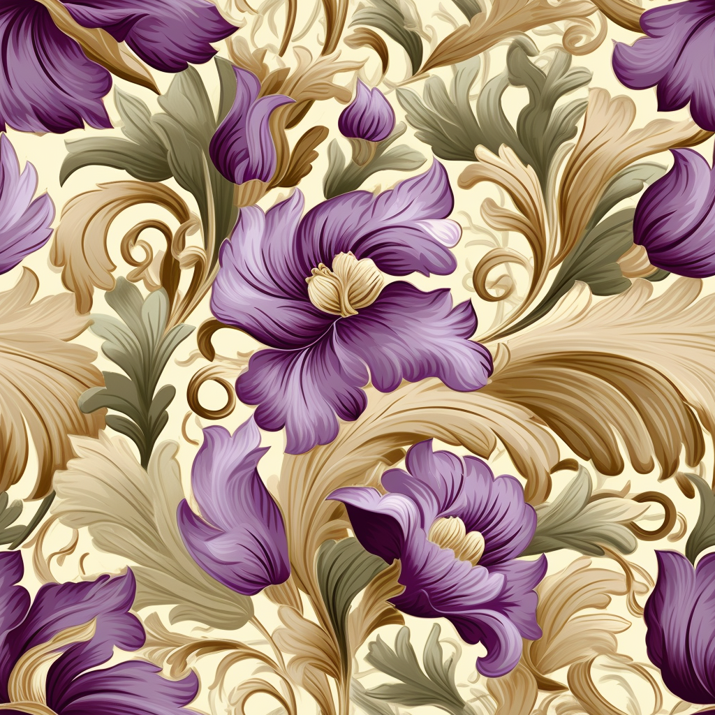 green floral cliparts
