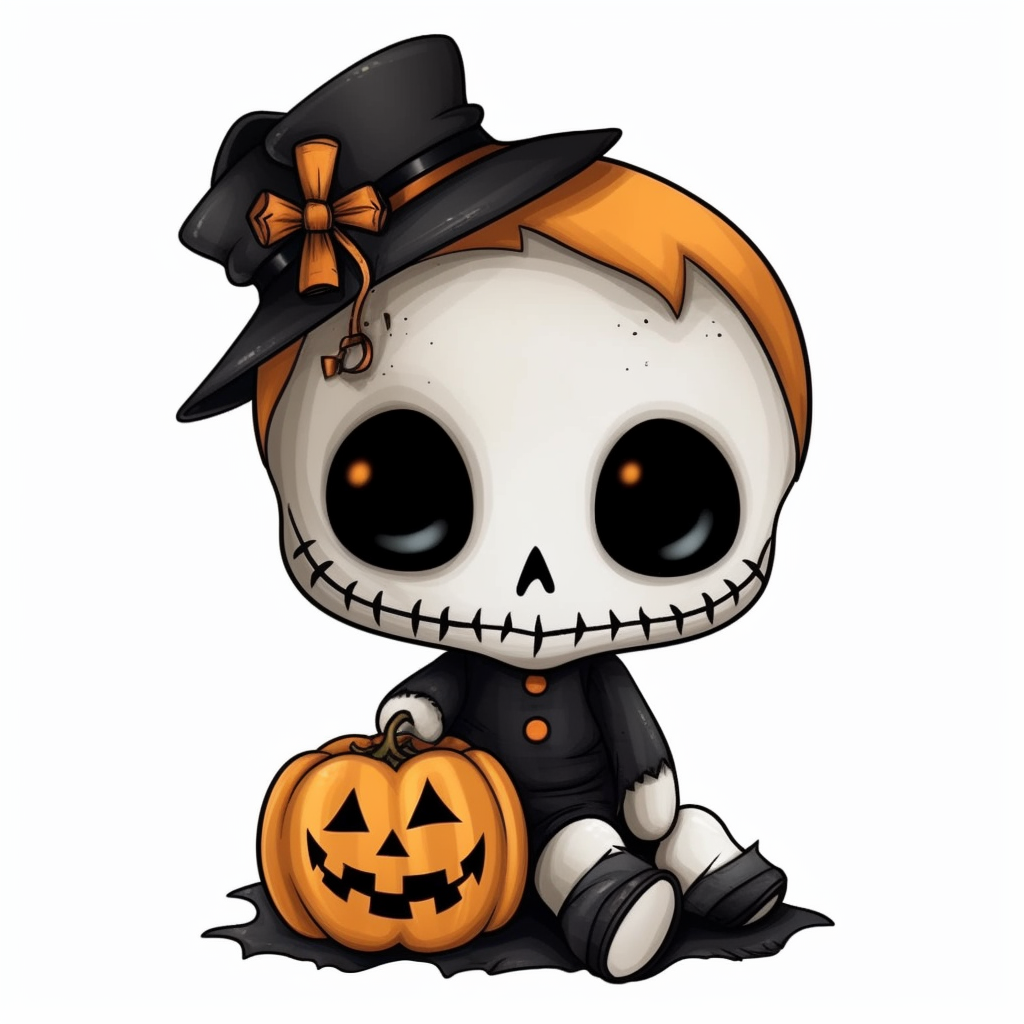 halloween skeleton clipart