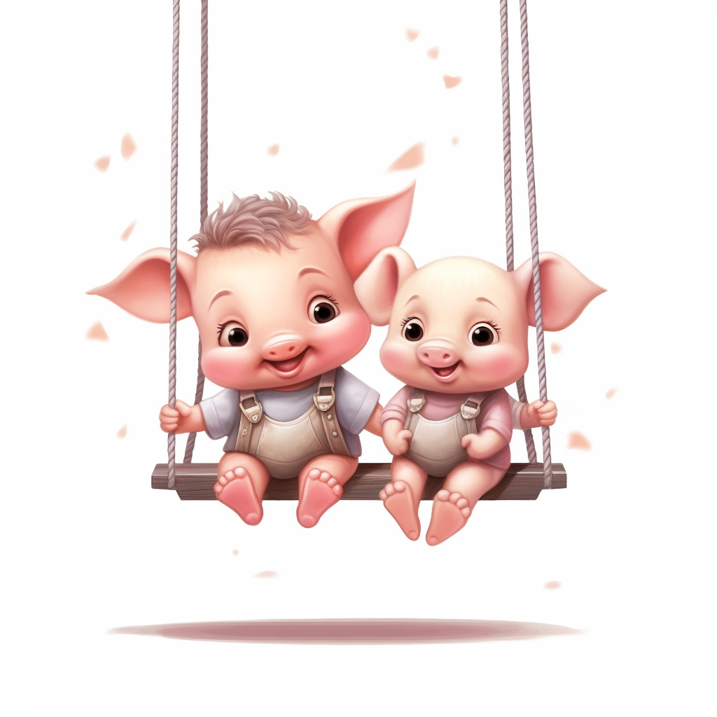 cute pig clipart