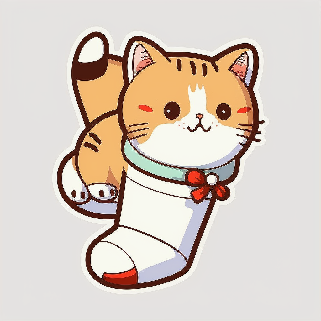 christmas socks cliparts