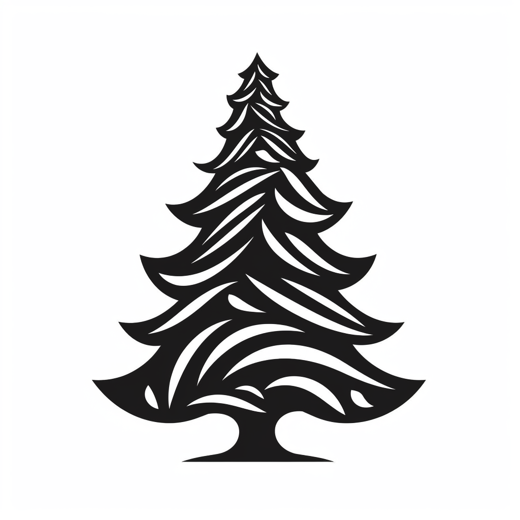 christmas silhouette cliparts