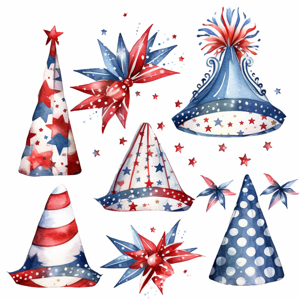 blue hat cliparts
