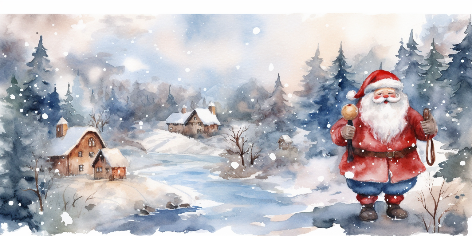 blue santa cliparts