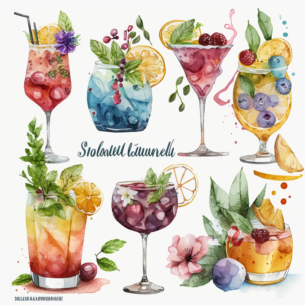 cocktail bar cliparts