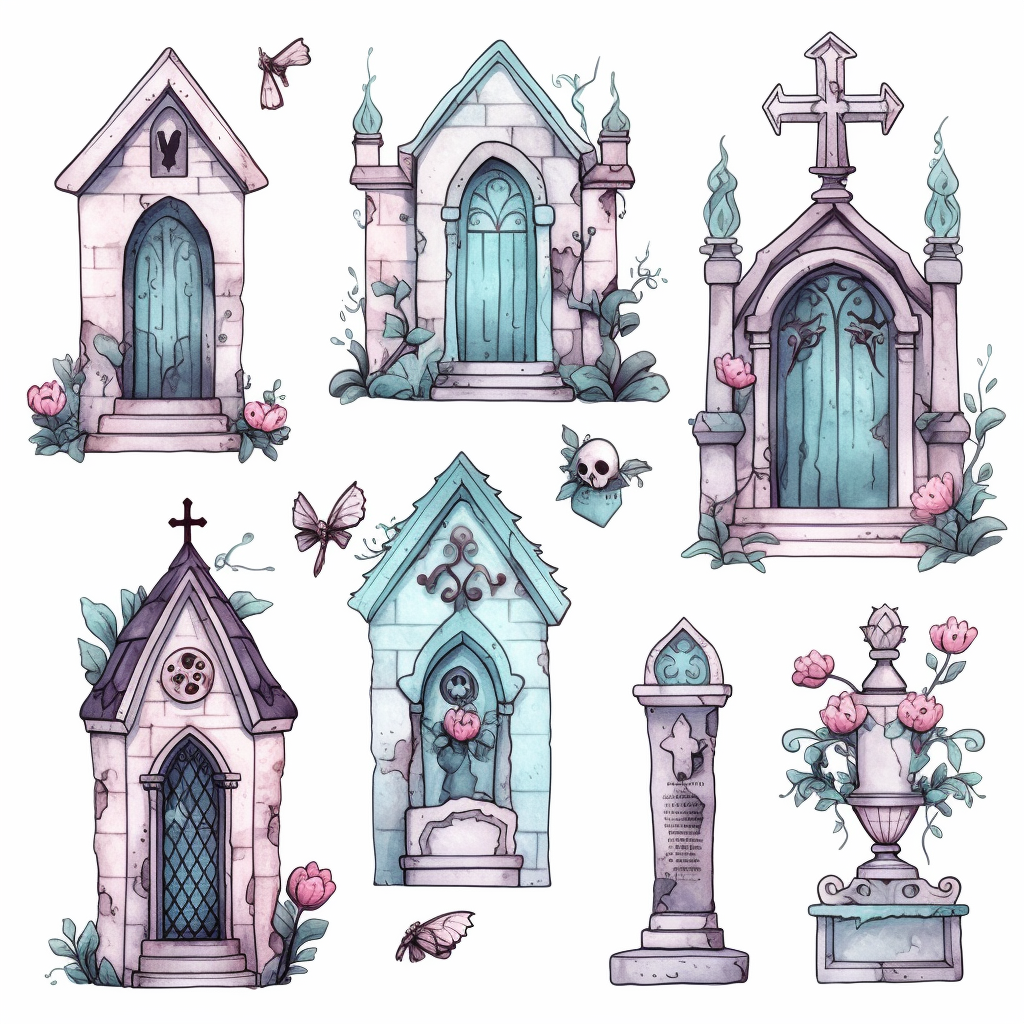 cemetery cliparts