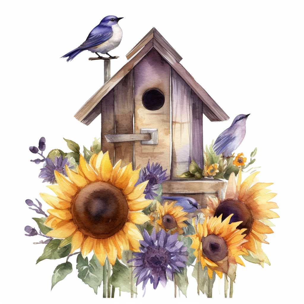 birdhouse cliparts