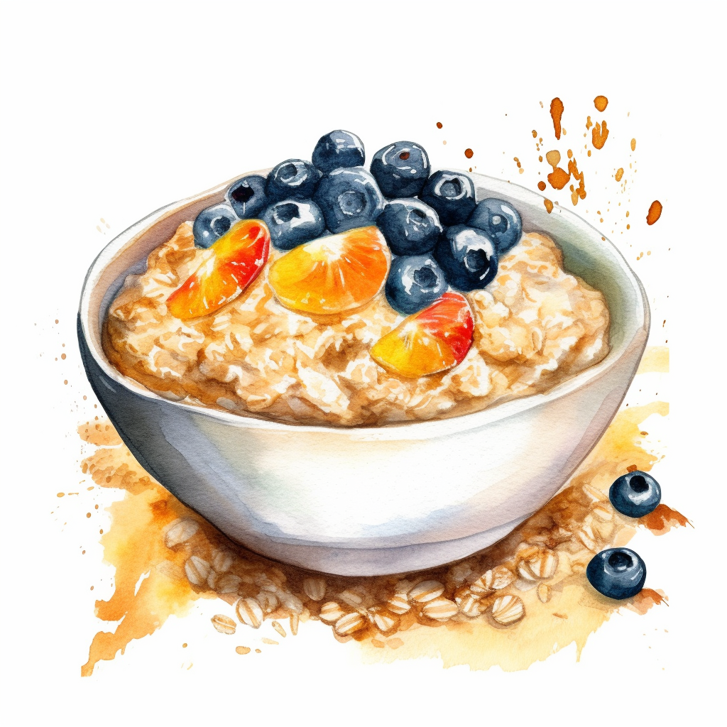 oatmeal cliparts