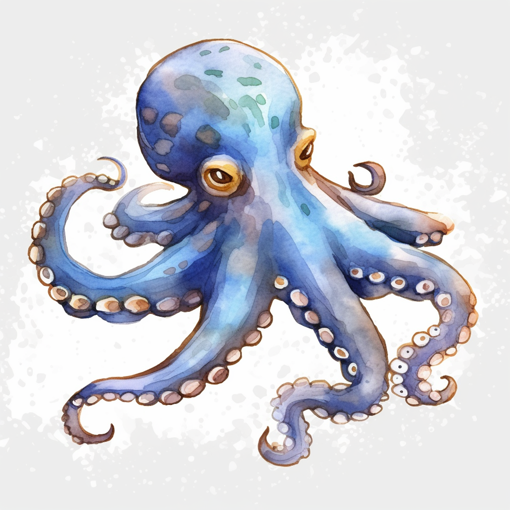 octopus outline cliparts