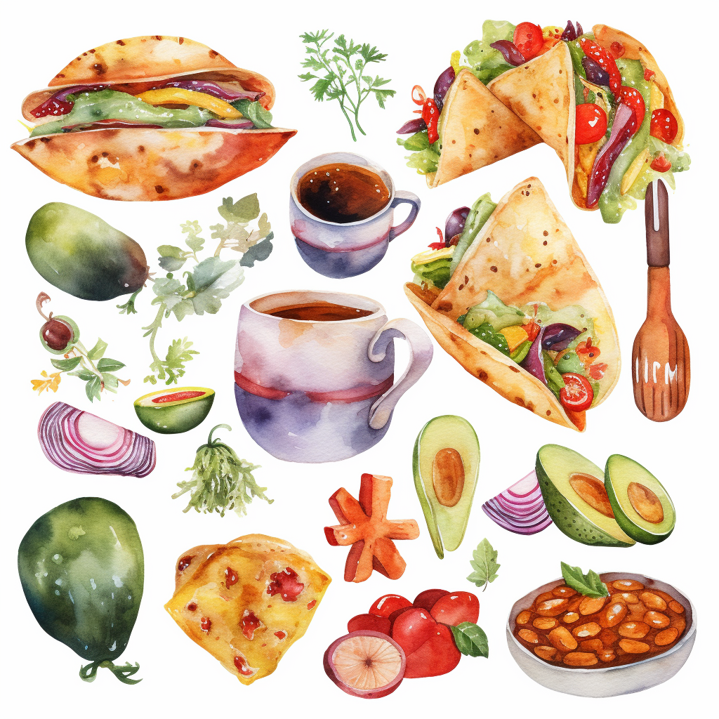mexican food cliparts