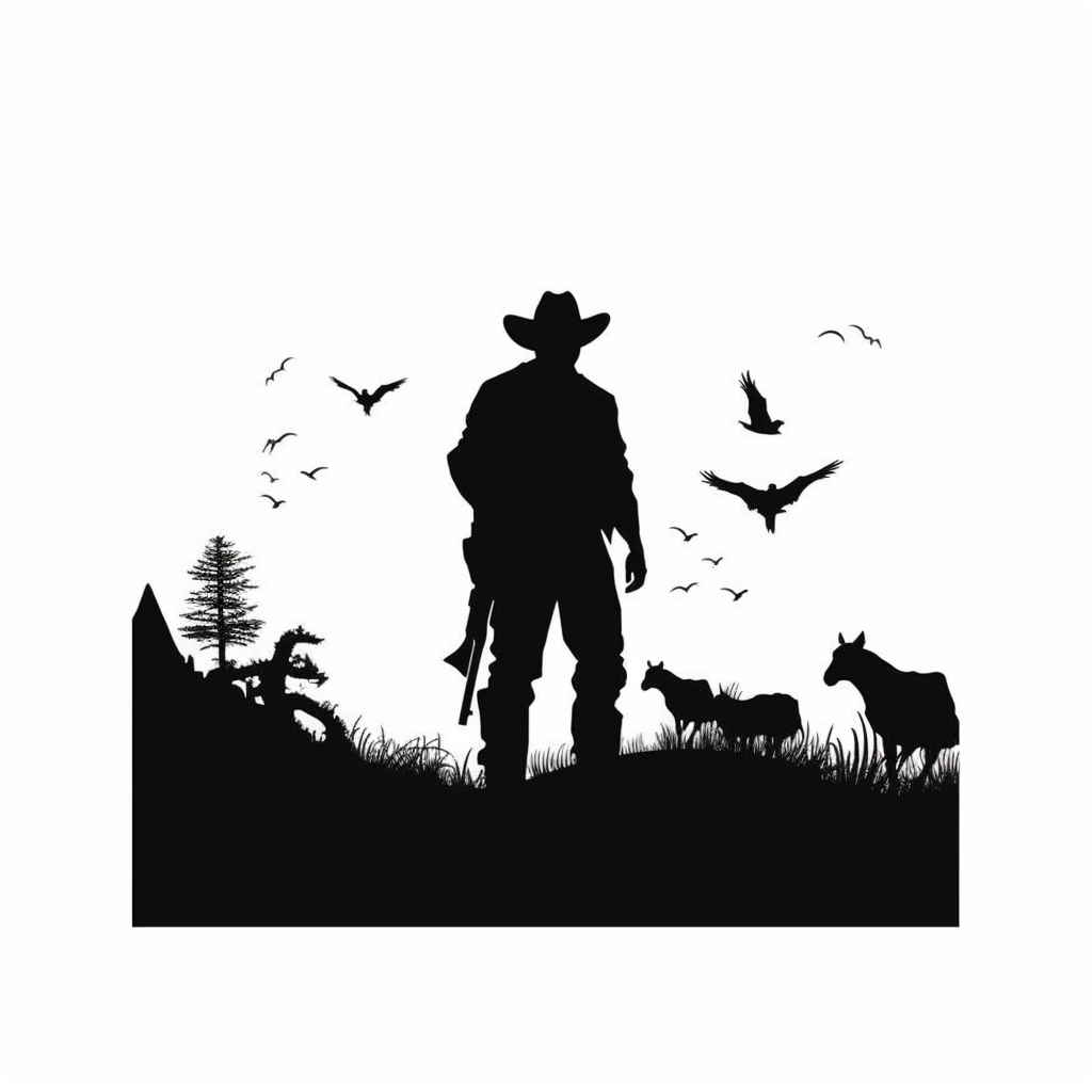 country western cliparts