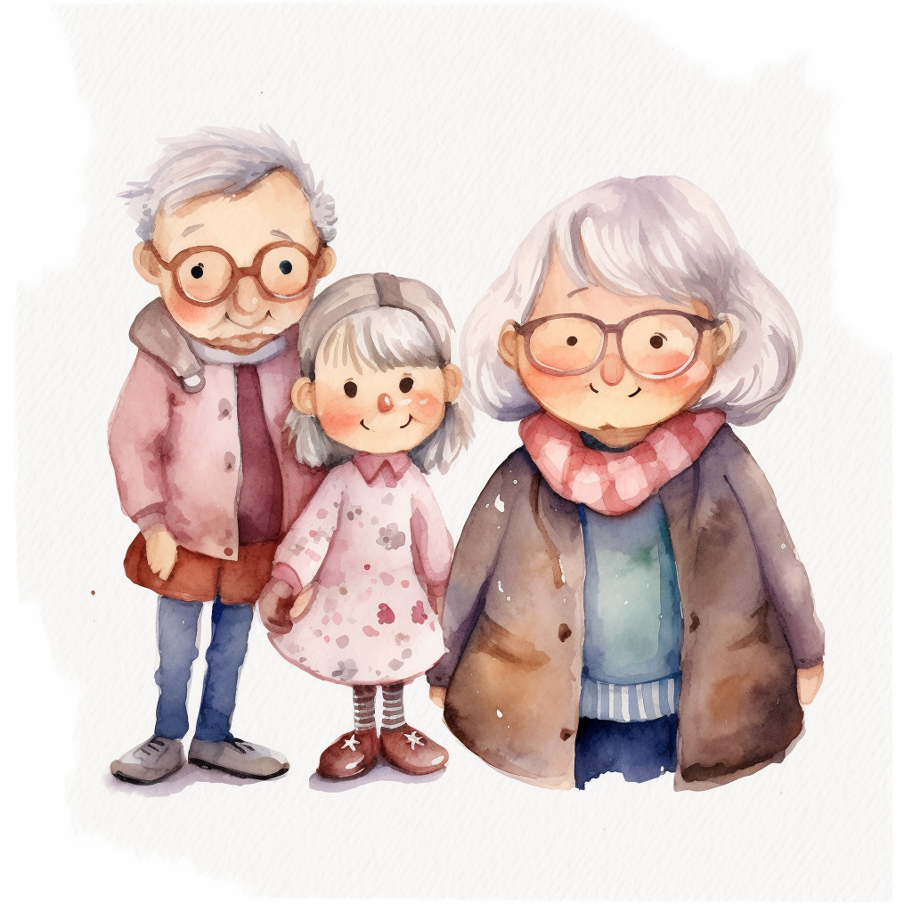 grandparents cliparts