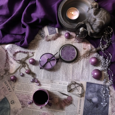 Amethyst Amaris art, astrology reading in the newspaper for aries, fifth house in astrology, neptune, uranus, capricorn, north node in capricorn, news paper clippings textile background with denim, alchemy tools, magnifying glass, allegory, allegory of light, Capo di tutti capi, french japanese, kanji script, photographer David LaChapelle, art dealers, toyen, dada, Alexander Mcqueen, Maison Margiela, John Galliano, ? evil eye bindi tattoo on forehead, ??‍♀️?‍♀️??‍♀️, ??, ??, uncolonized, theme A