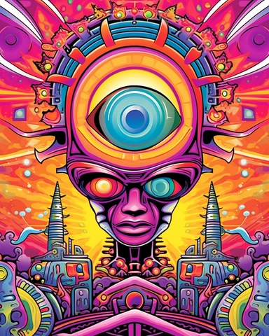 Artwork for t shirt graphic of majestic vibrant color magnificent funny Alien with planets and solarsystem in the Back, starting Rocket from the ground, in a pencil drawing style, A vibrant featuring a sun setting over a futuristic City, with a soft pink sky and a hint of orange in the horizon white background, colorful shades, Centered, highly detailed clean, vector image, photorealistic masterpiece, professional photography, realistic, flat white background, isometric, vibrant vector, clipart,
