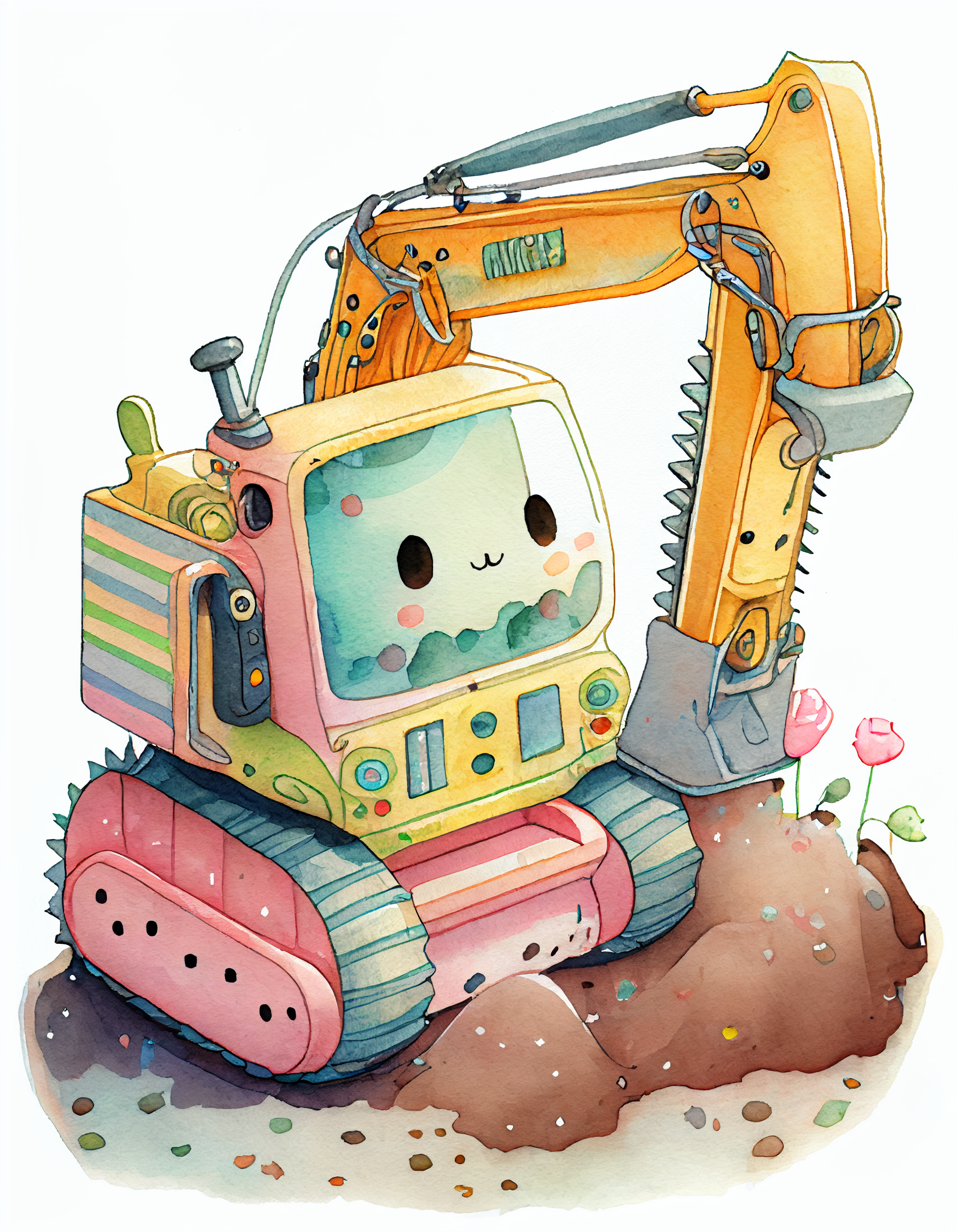excavating cliparts
