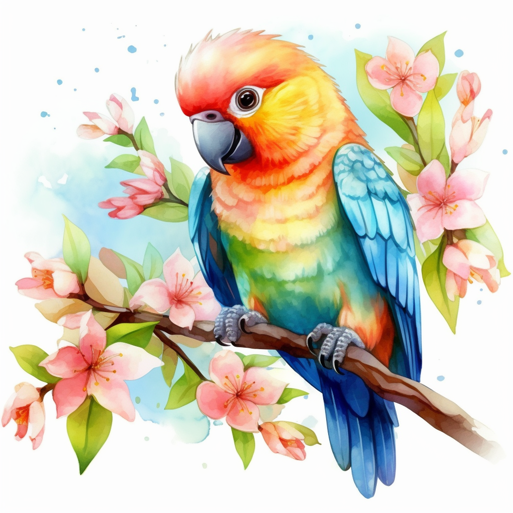 happy spring cliparts