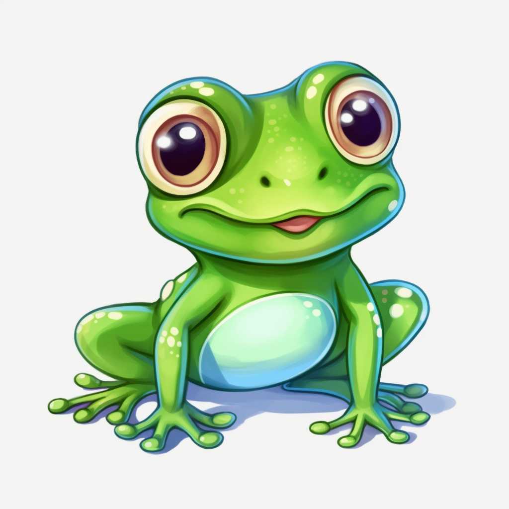 frog cartoon cliparts