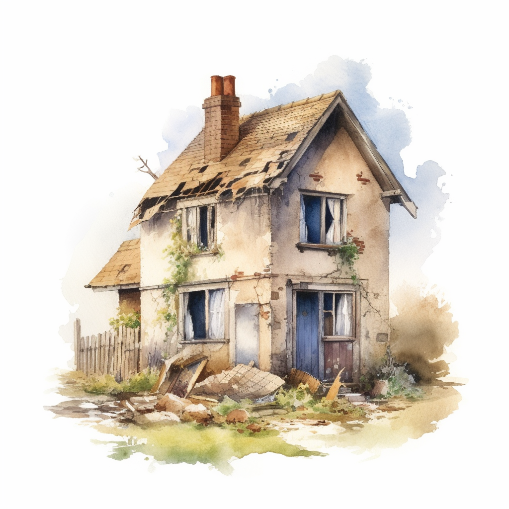 colorful house cliparts