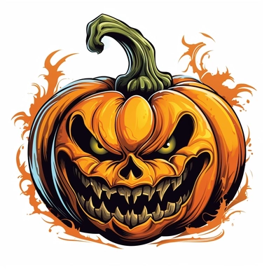 single halloween clipart vector png white background