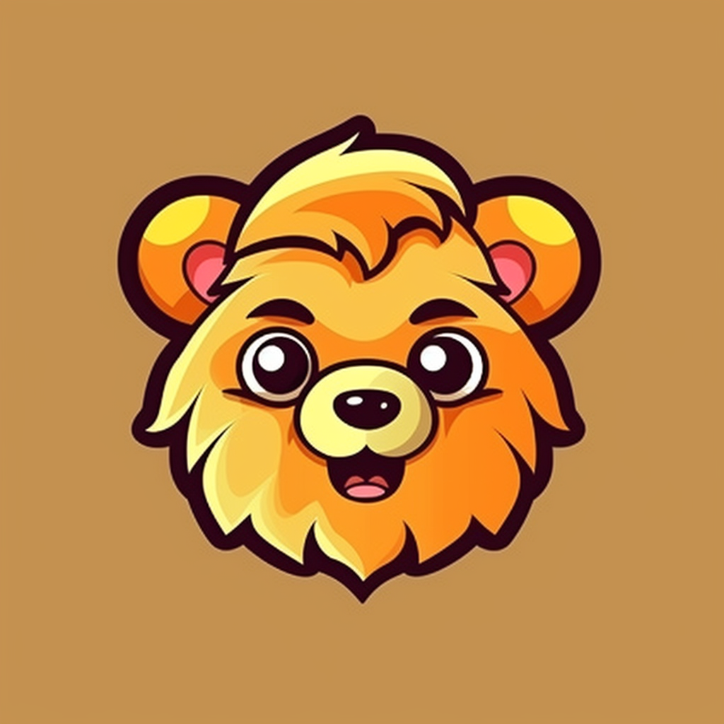 lion mascot clipart