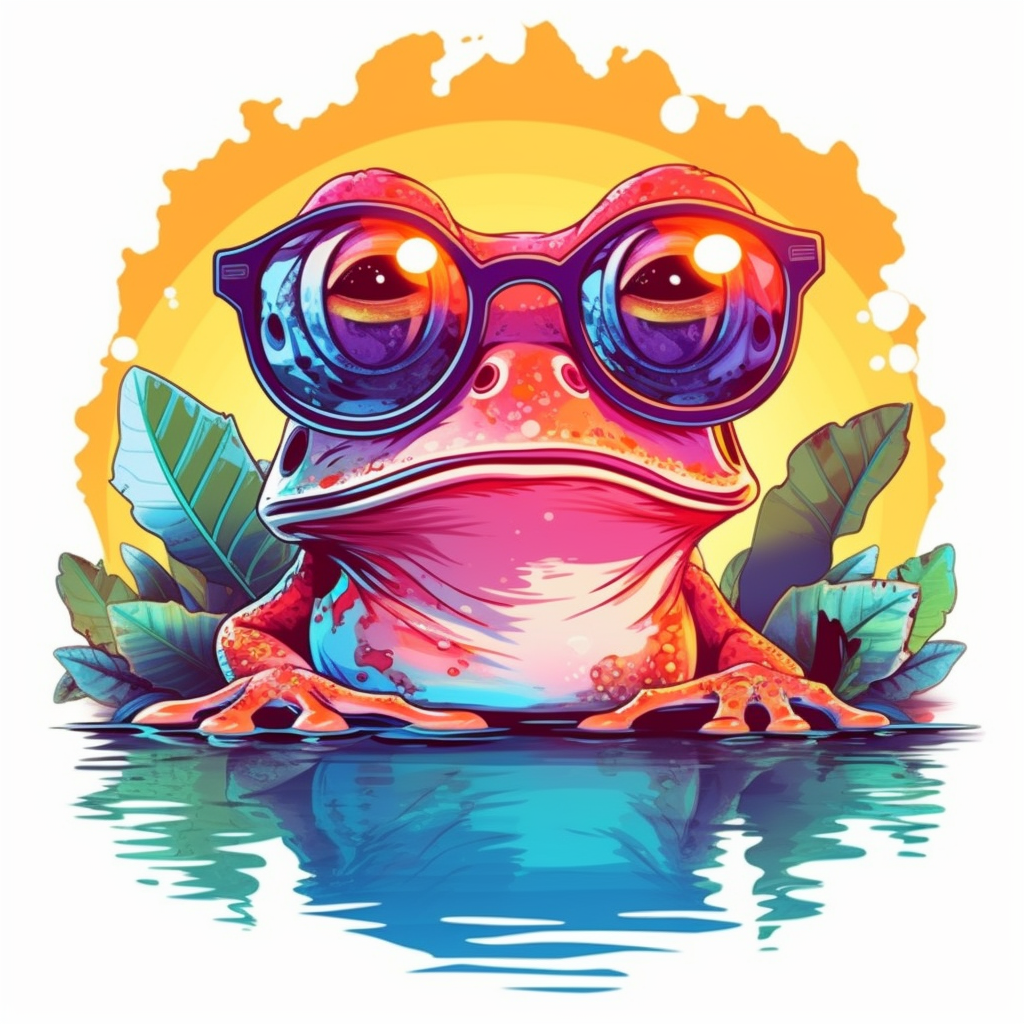 frog vector cliparts