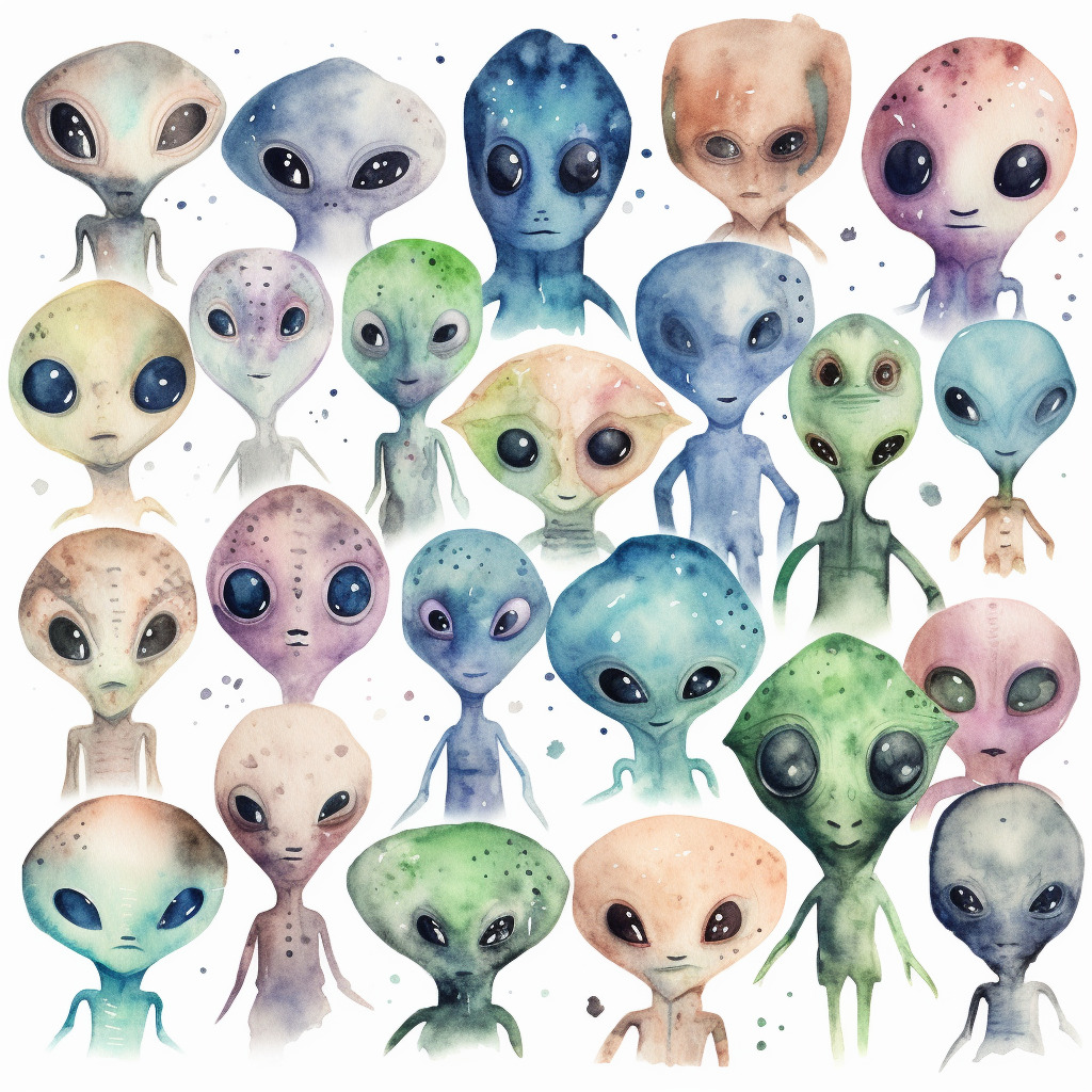 aliens cliparts