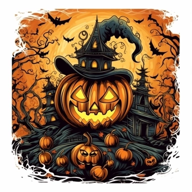Halloween for Holiday clip art illustrator