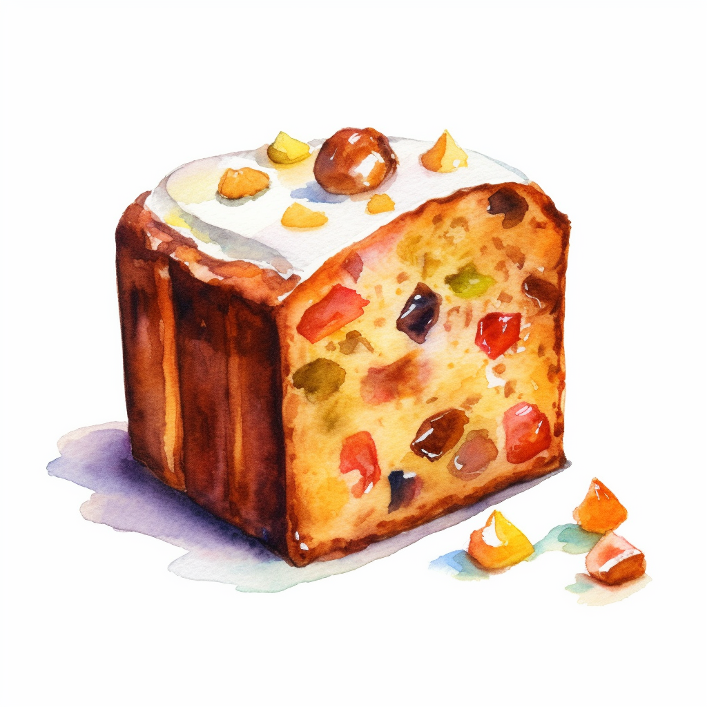 fruit cake cliparts