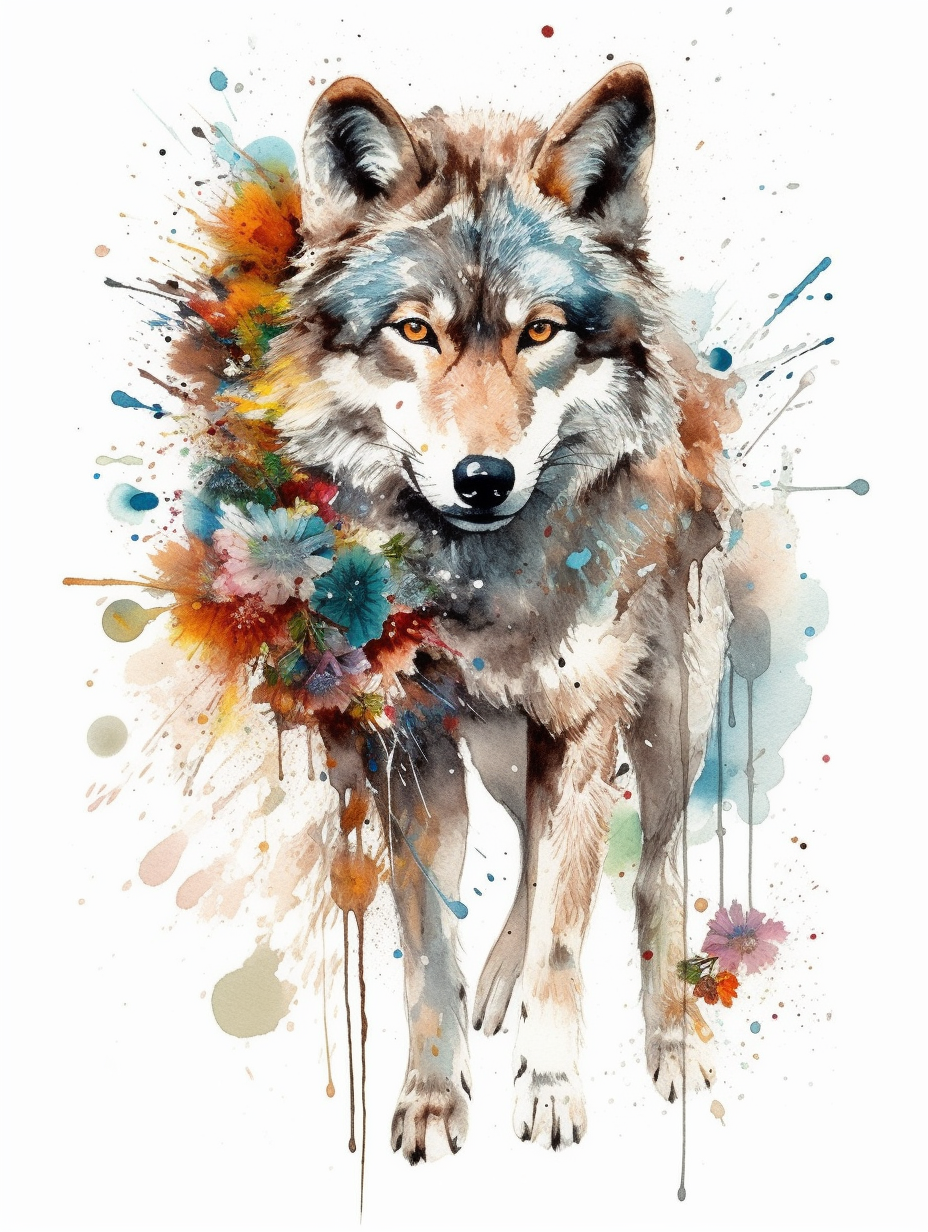 free wolf clipart