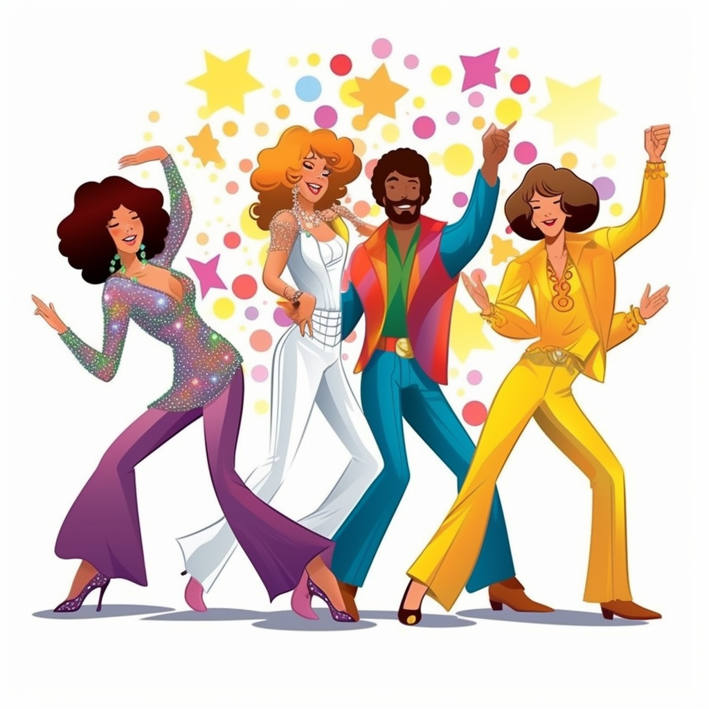 cartoon clipart people free 70 s