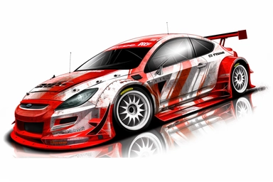 auto+racing , highly detailed, isolated on white, clipart,