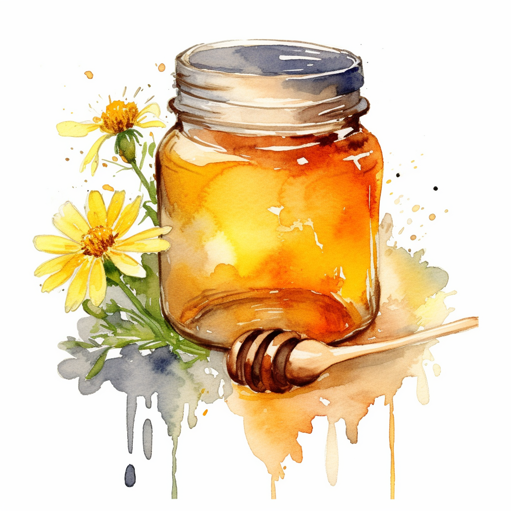 honey jar cliparts