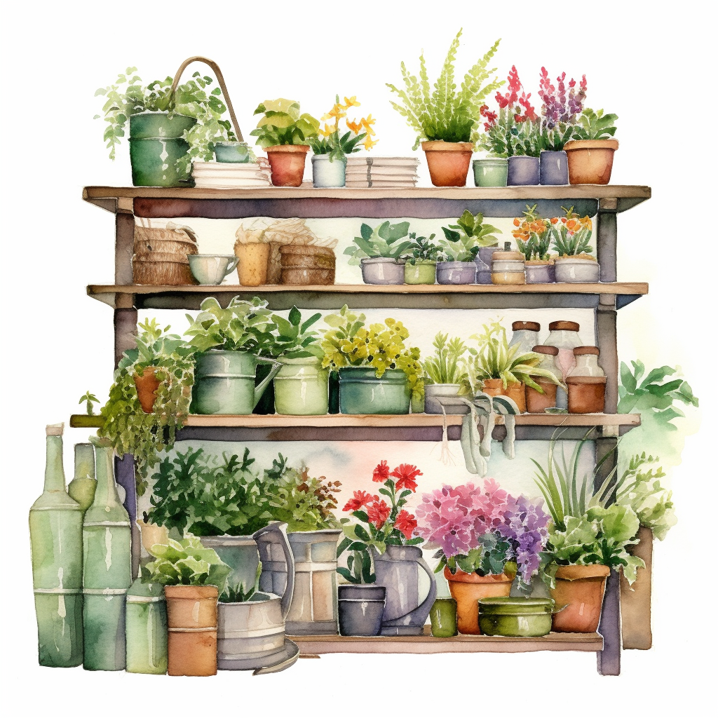 flower shop cliparts