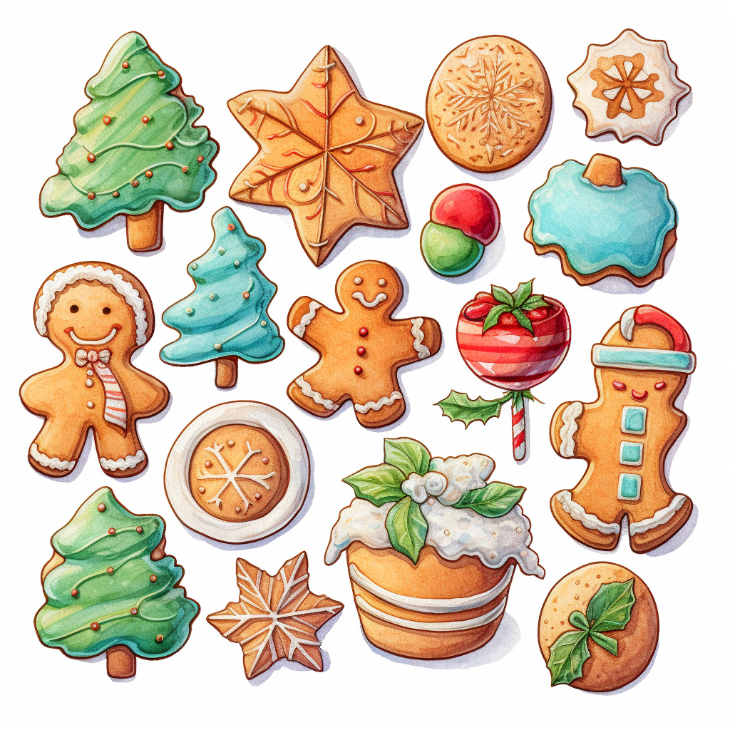 christmas cliparts cookies