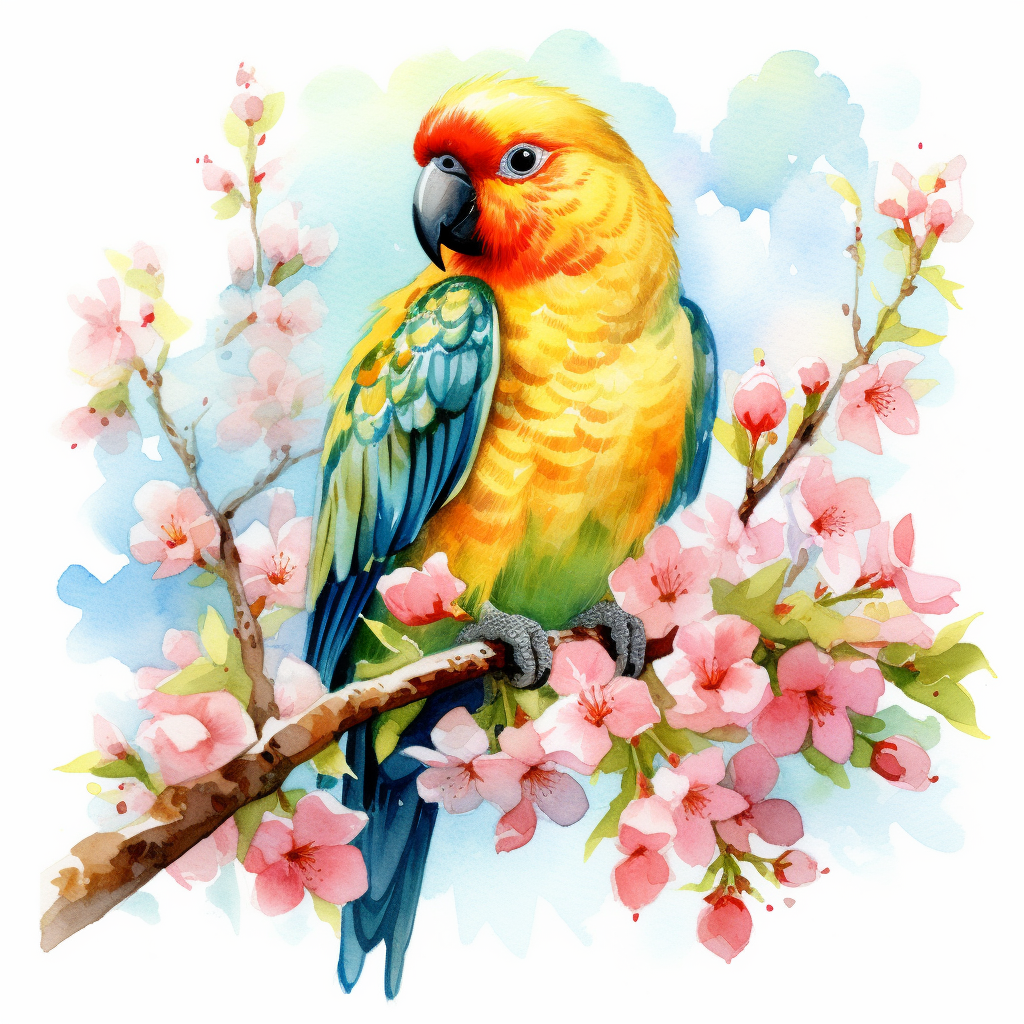 happy spring cliparts