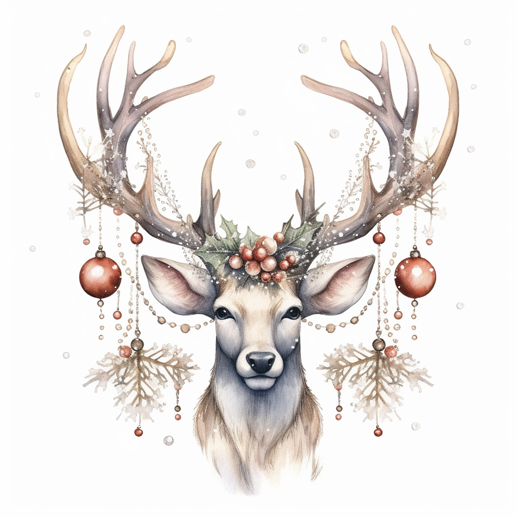 christmas cliparts reindeer
