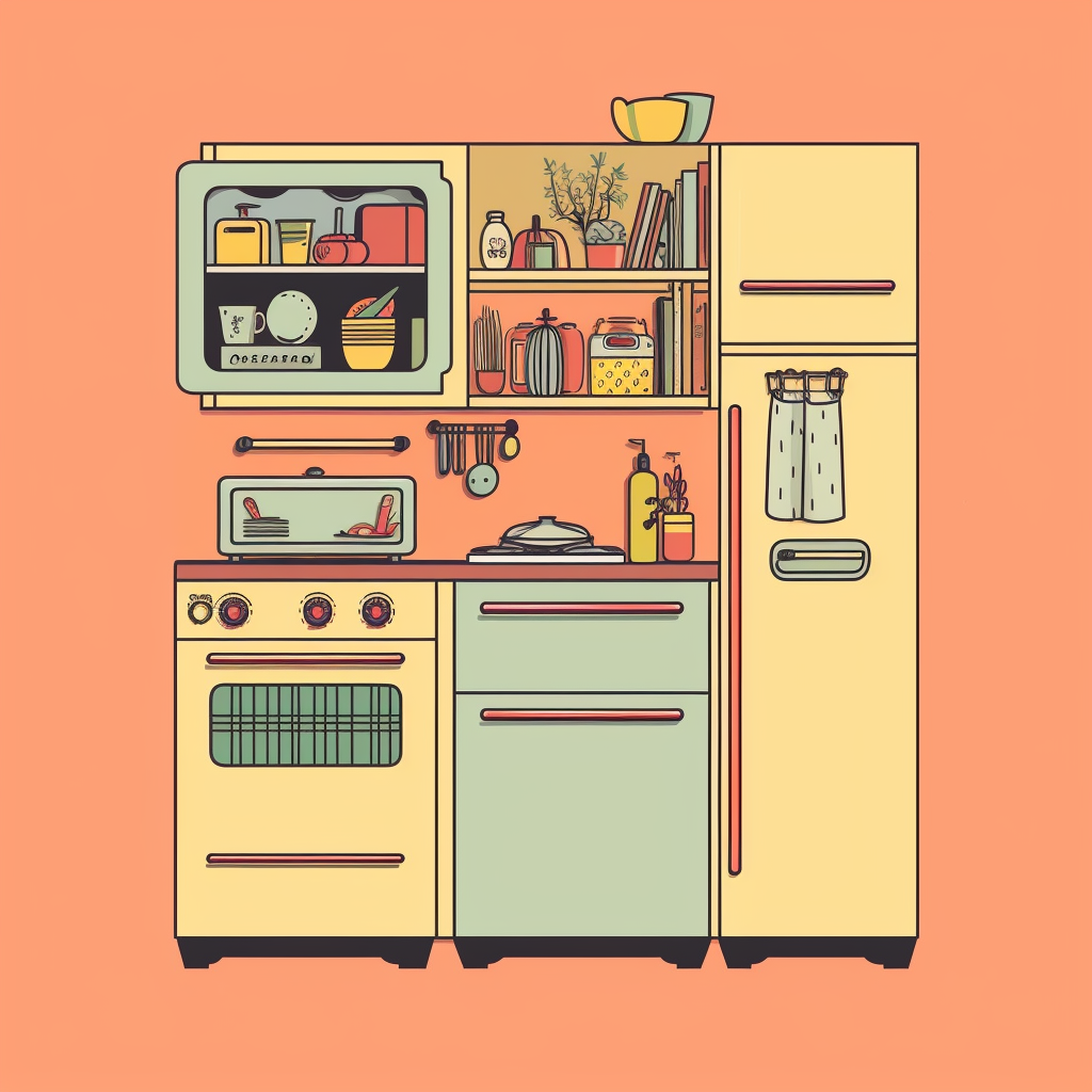 kitchen cabinet cliparts