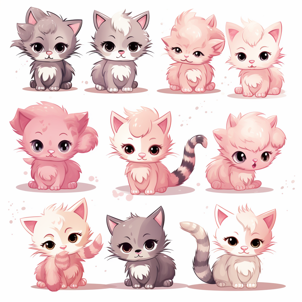 kittens cliparts