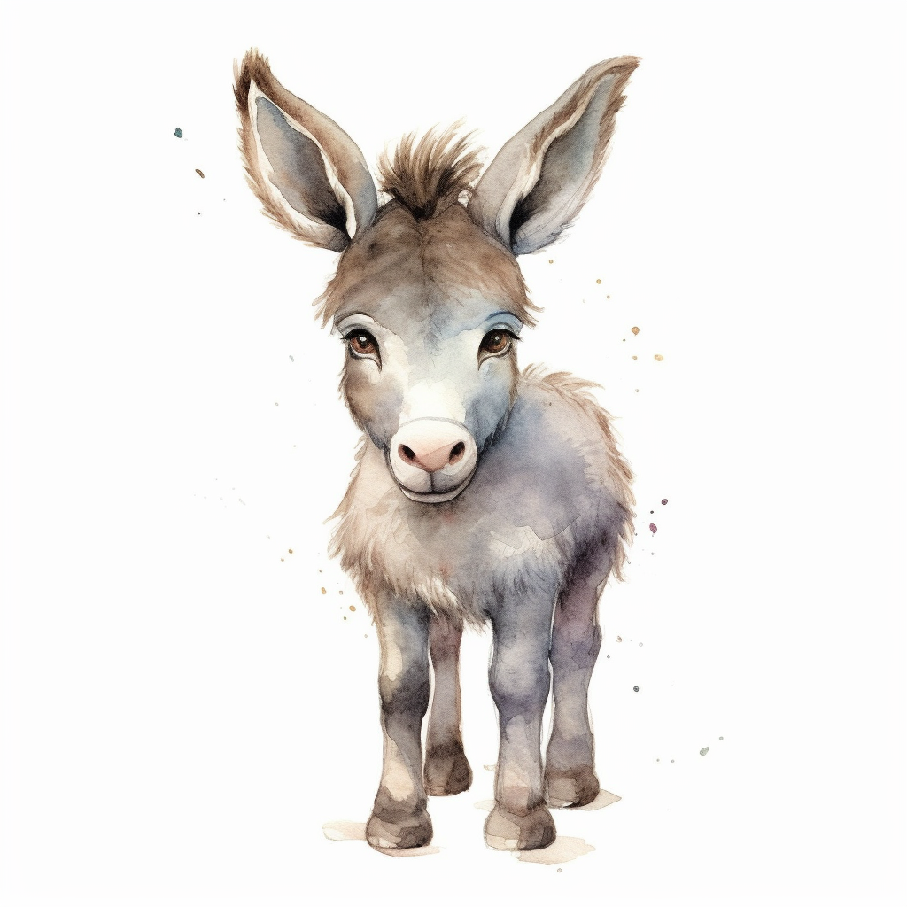 donkey eyes cliparts