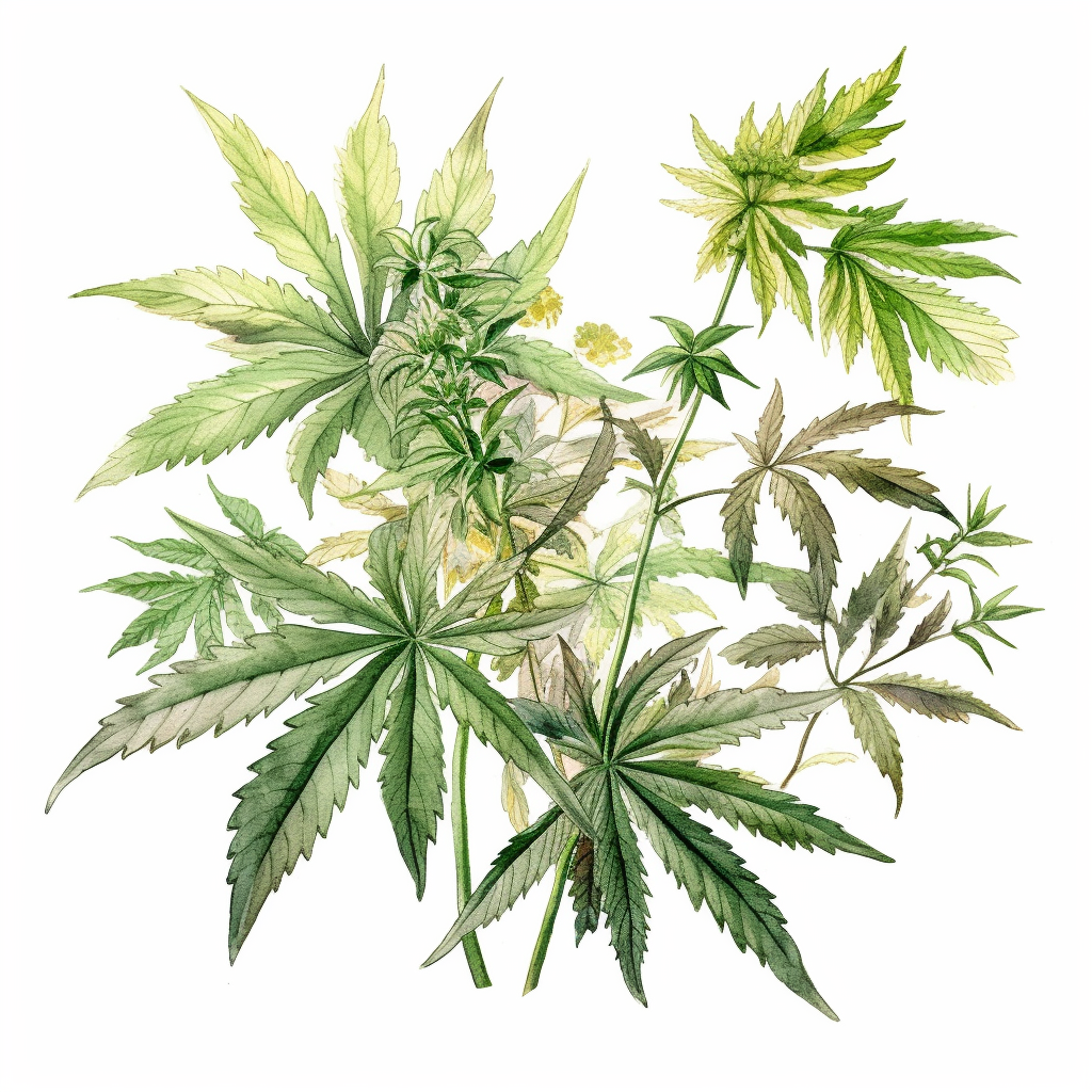 cannabis cliparts