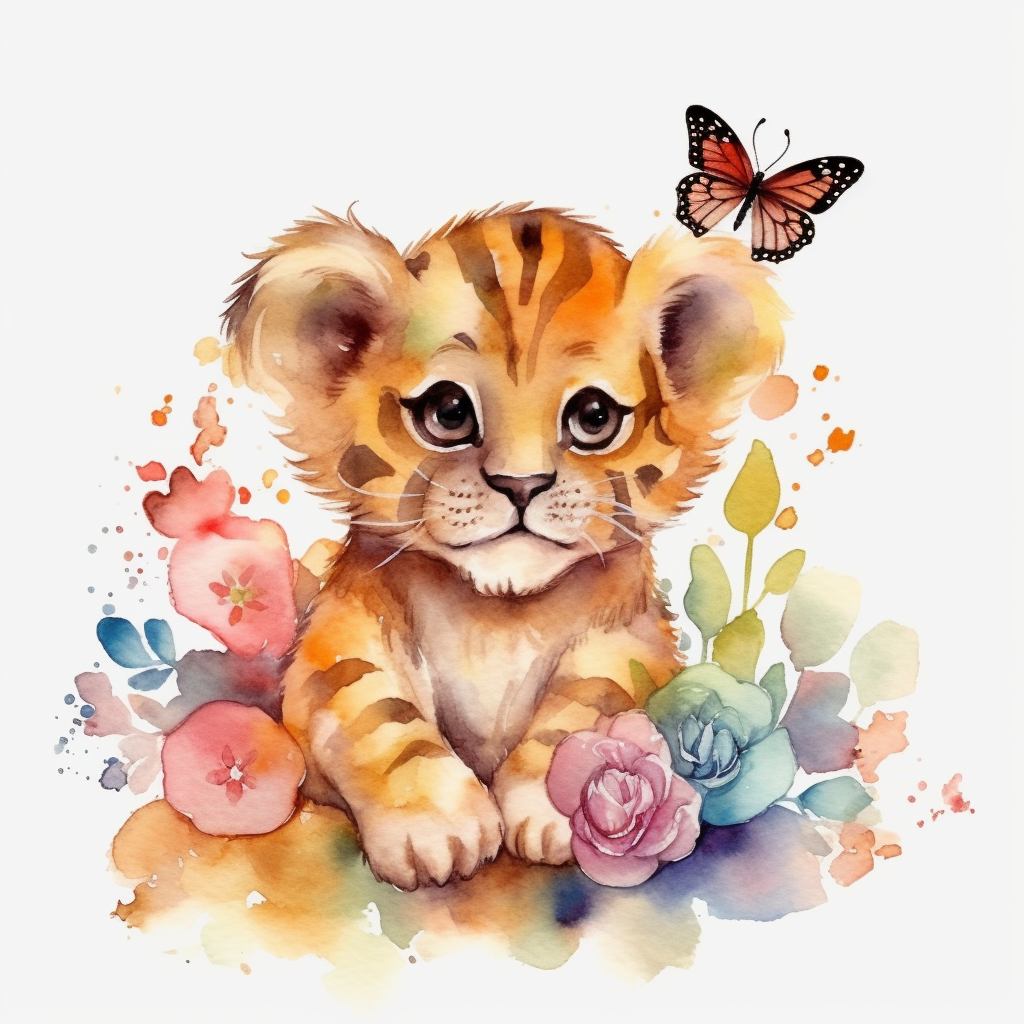 baby butterfly cliparts