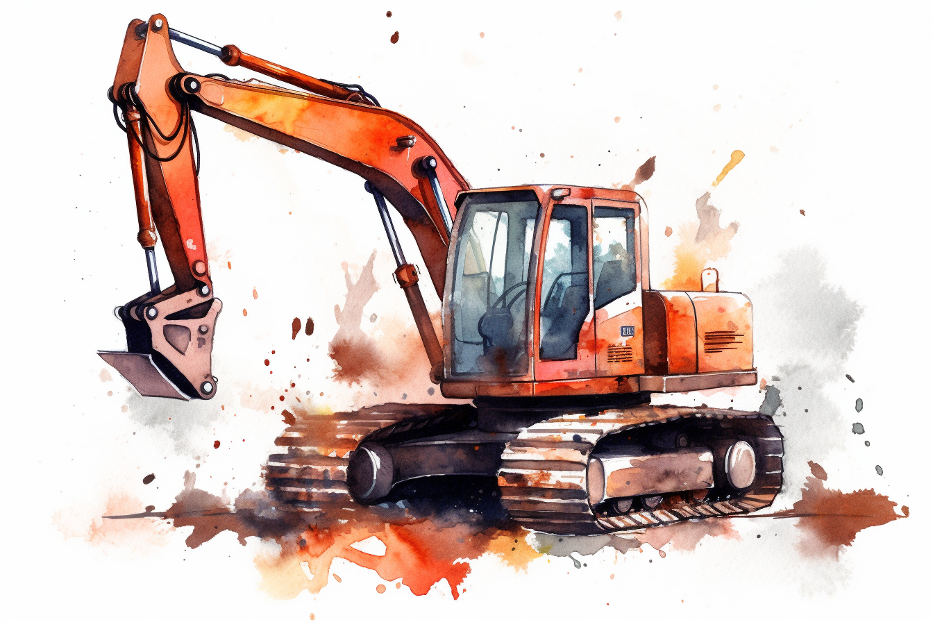 excavating cliparts