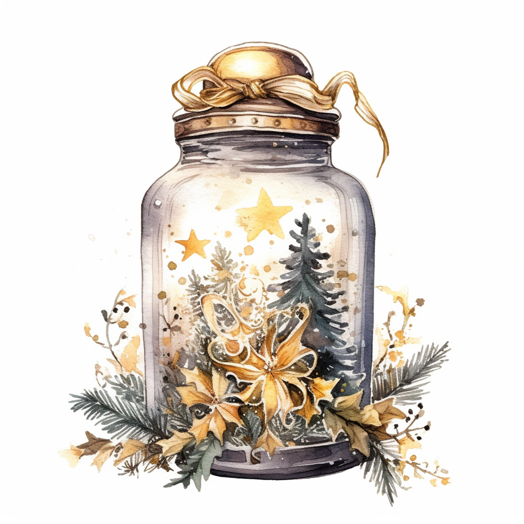 colorful christmas cliparts
