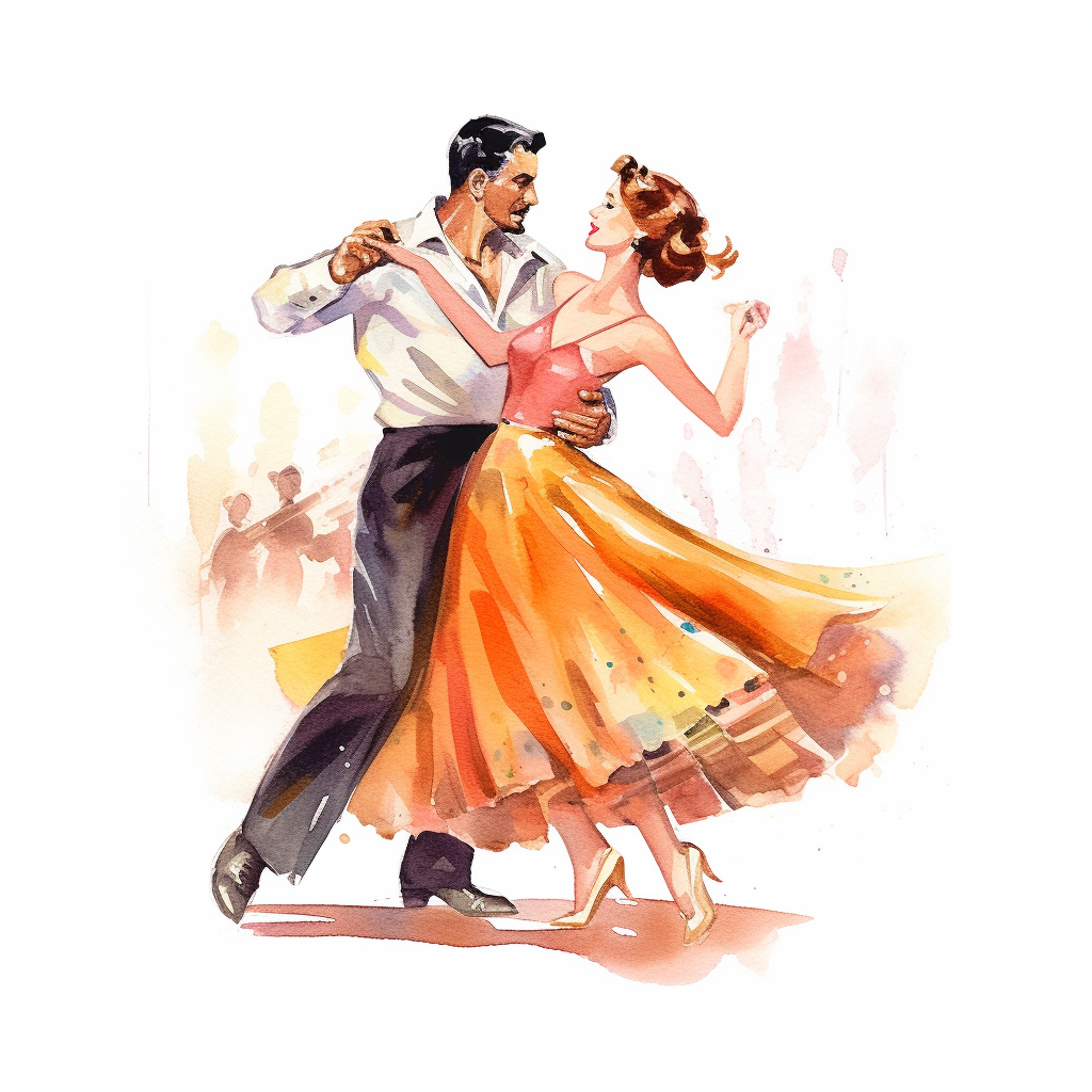 couple dancing cliparts
