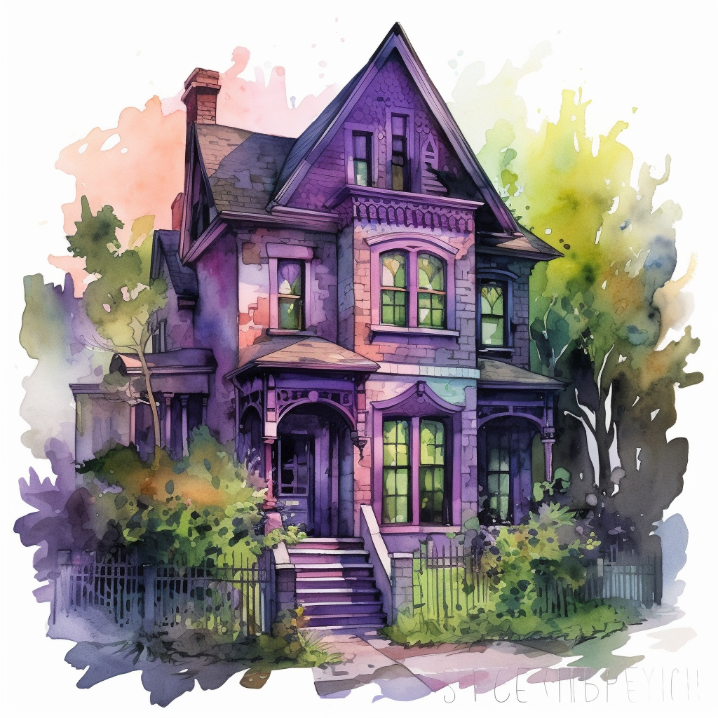 old house clipart