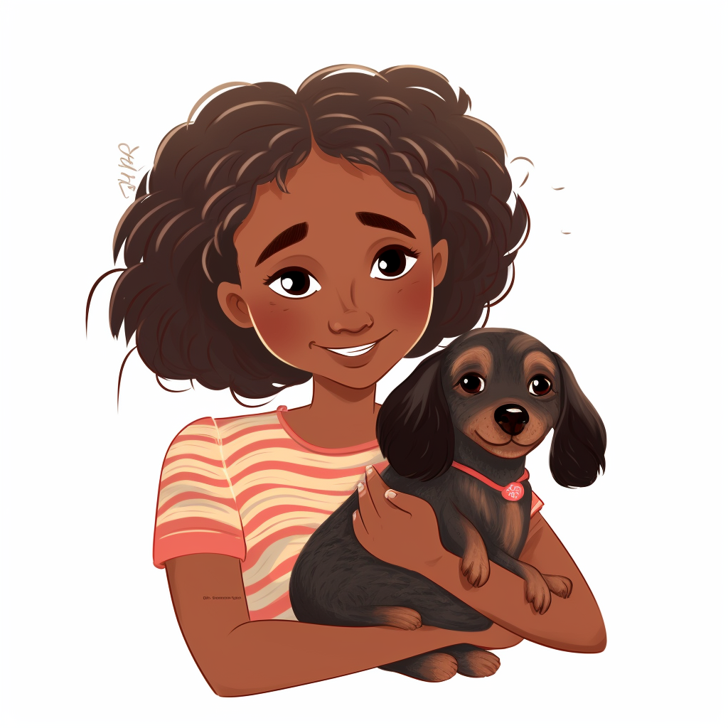 black dachshund cliparts
