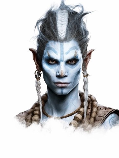 avatar character, clipart png, realistic, digital painting, WHITE BACKGROUND, fantasy style, realistic, painting, watercolor, 8k, ultra details,