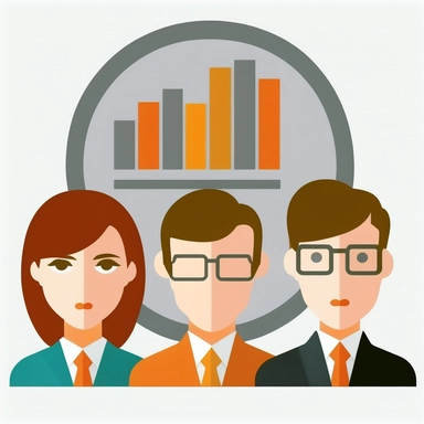 data and analytics team clipart for email