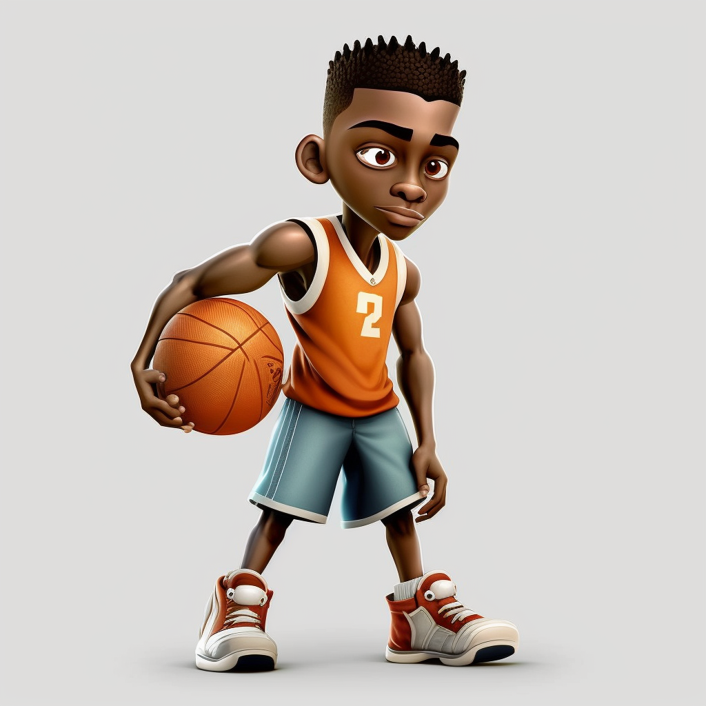 boy cliparts basketball